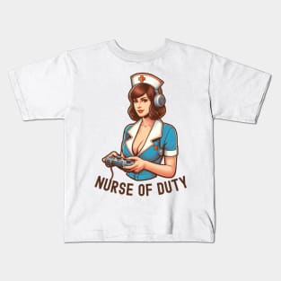 Nurse of Duty Kids T-Shirt